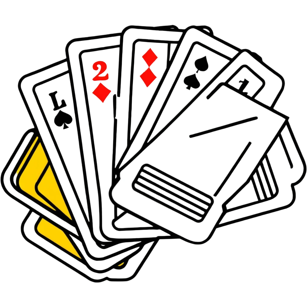watercolor Lotto cards emoji