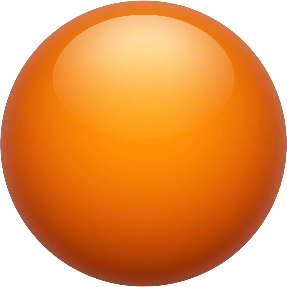 Une orange rouge emoji