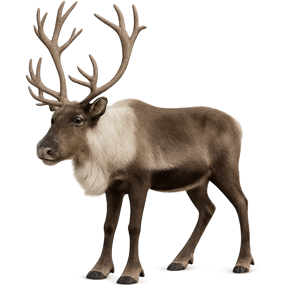reindeer remove background emoji