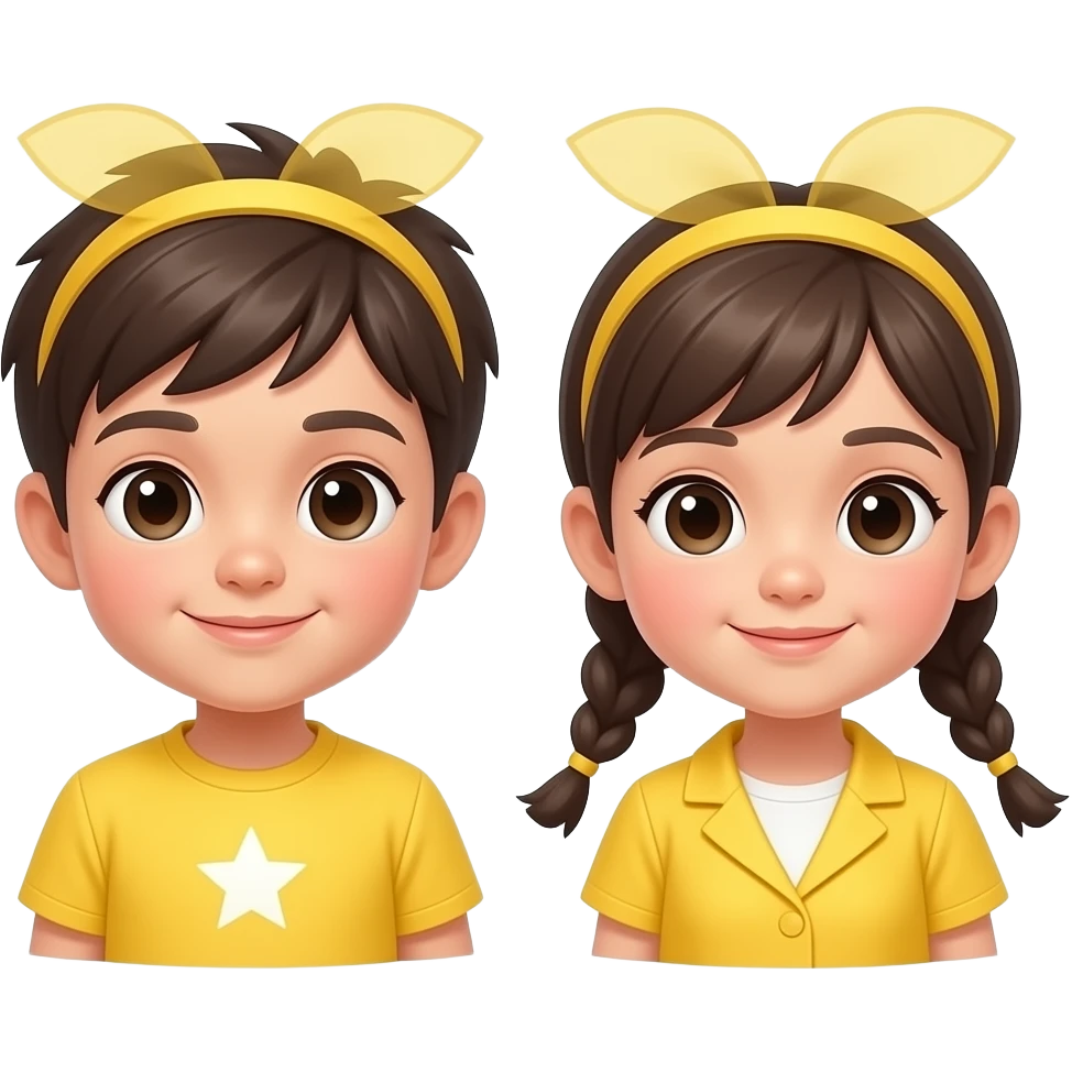 Kids in Yellow emoji