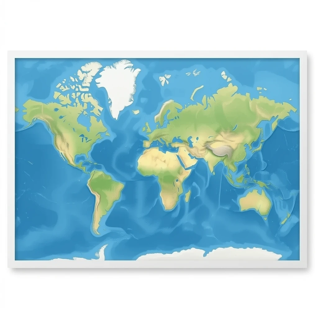 weltkarte rechteckig emoji