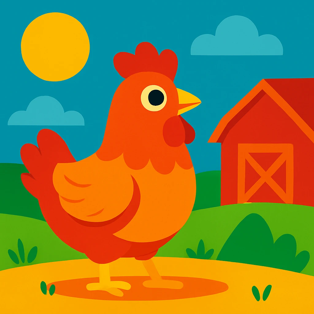 Hen emoji