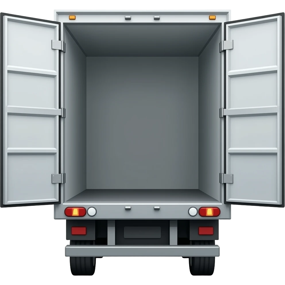 cargo trailer open emoji