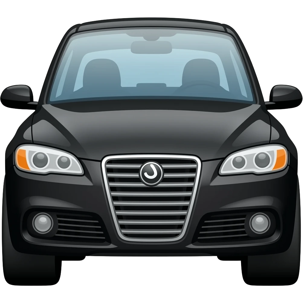 Make it a black car emoji