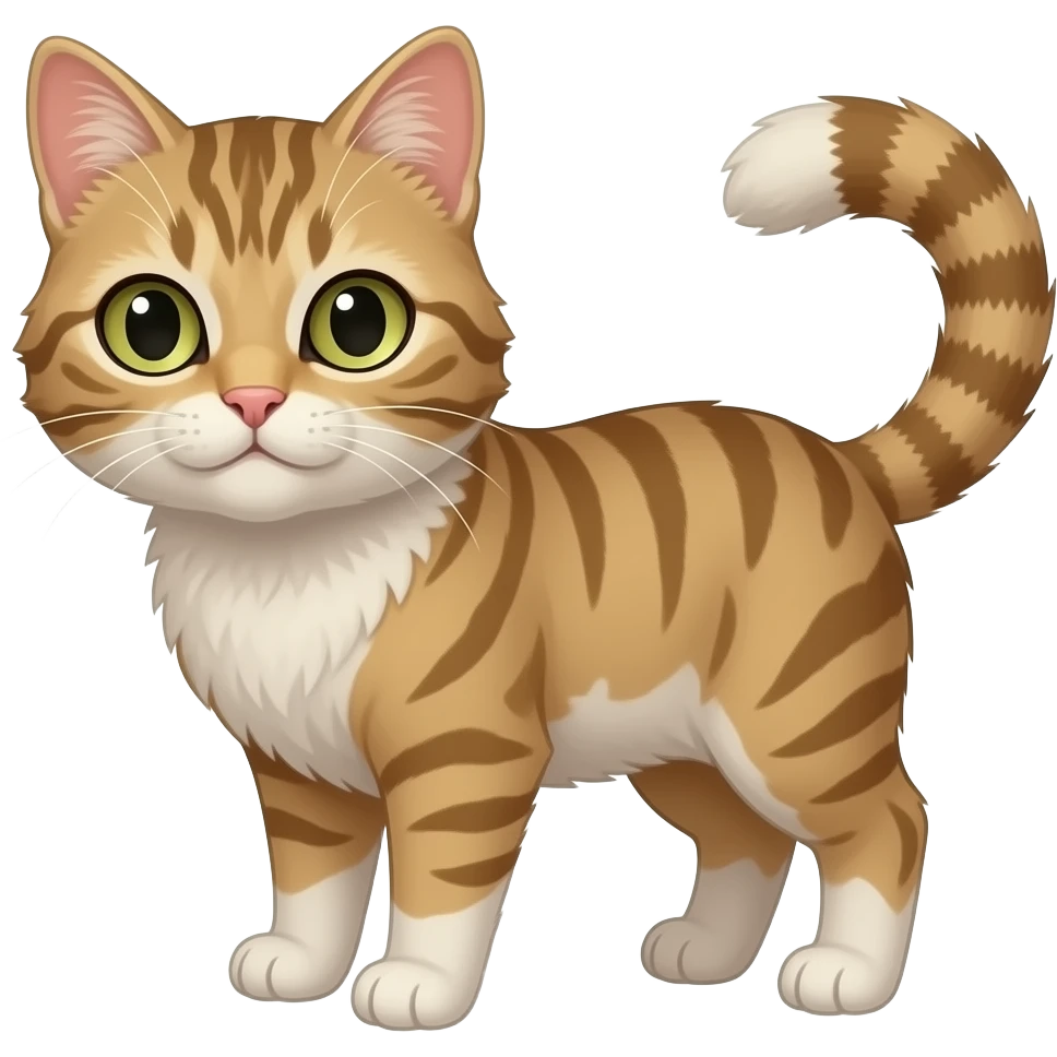 Skookum-Kinkalow-Munchkin-Bambino-Lambkin-Dwelf-Cat-hybrid emoji