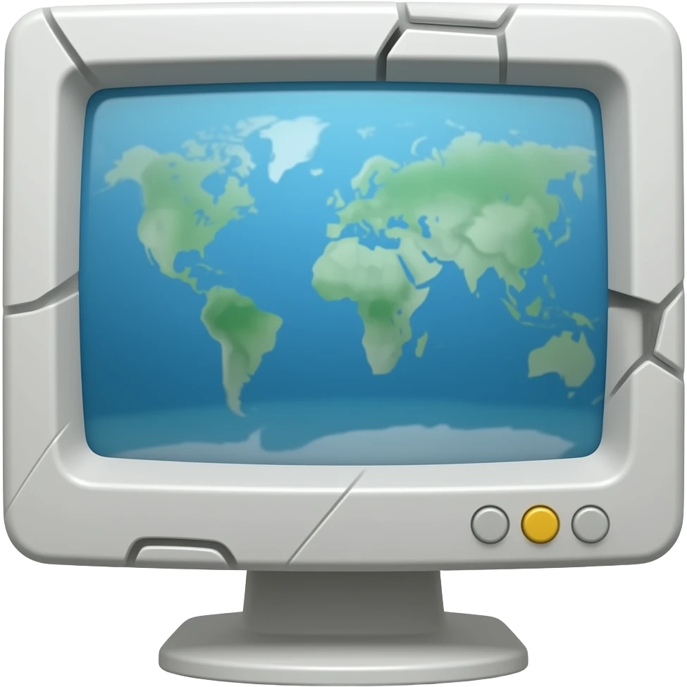 Hacked computer emoji