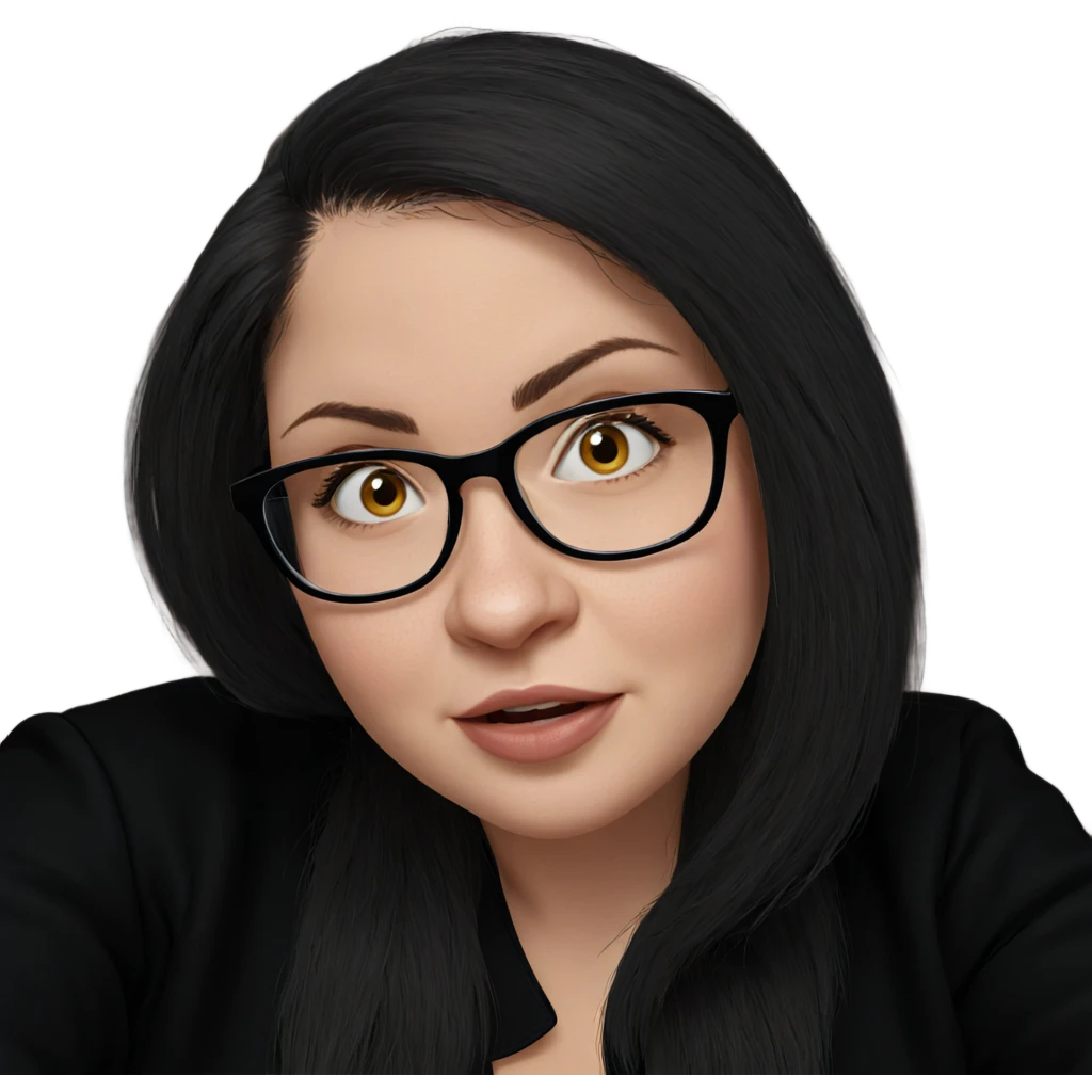 realistic portrait of girl emoji