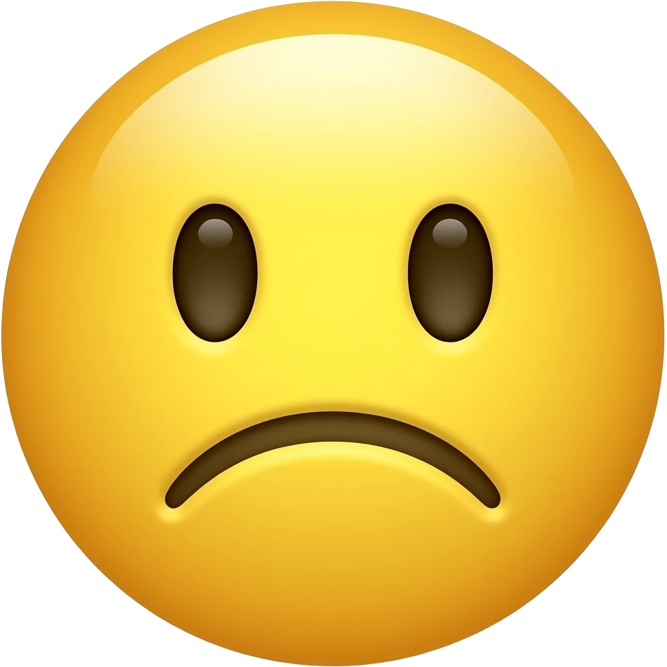 Sad😭🥺🥲 a Yellow head not a human JUST round circle emoji