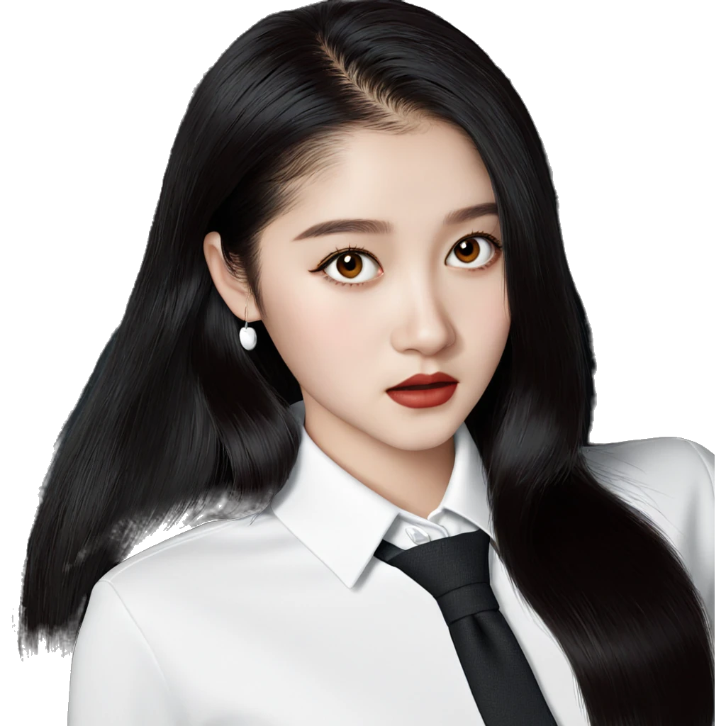 girl in white shirt emoji