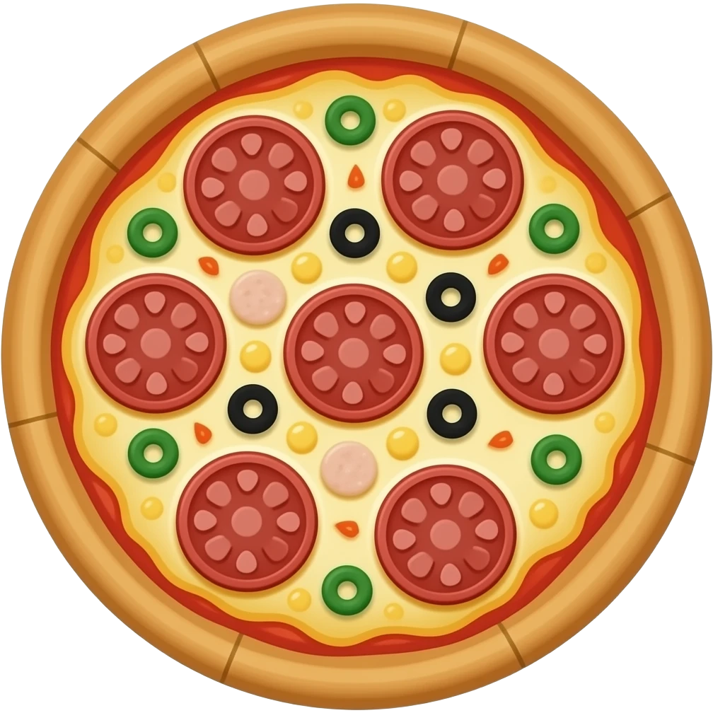 French bread pizza emoji