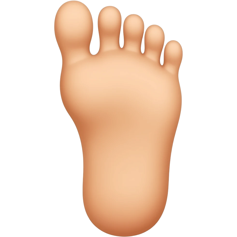 telapak kaki emoji