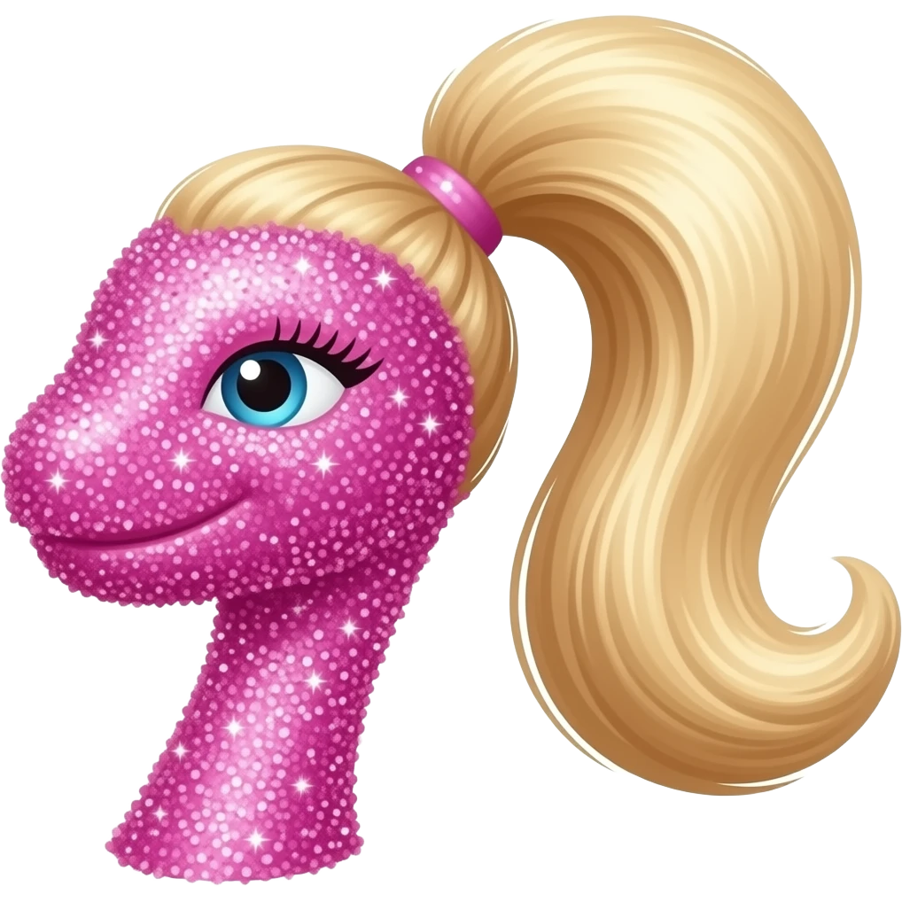 sparkles inspired by barbie colour pallete emoji