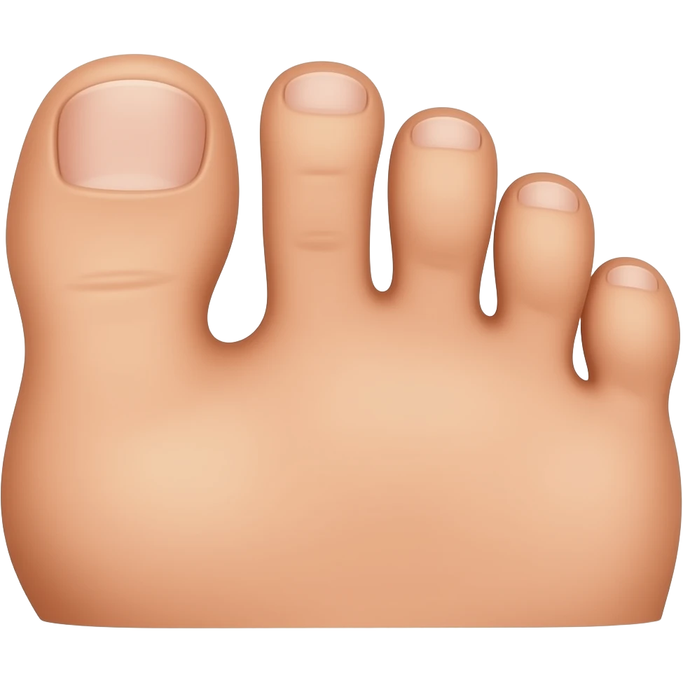 Donald trumps feet nails emoji