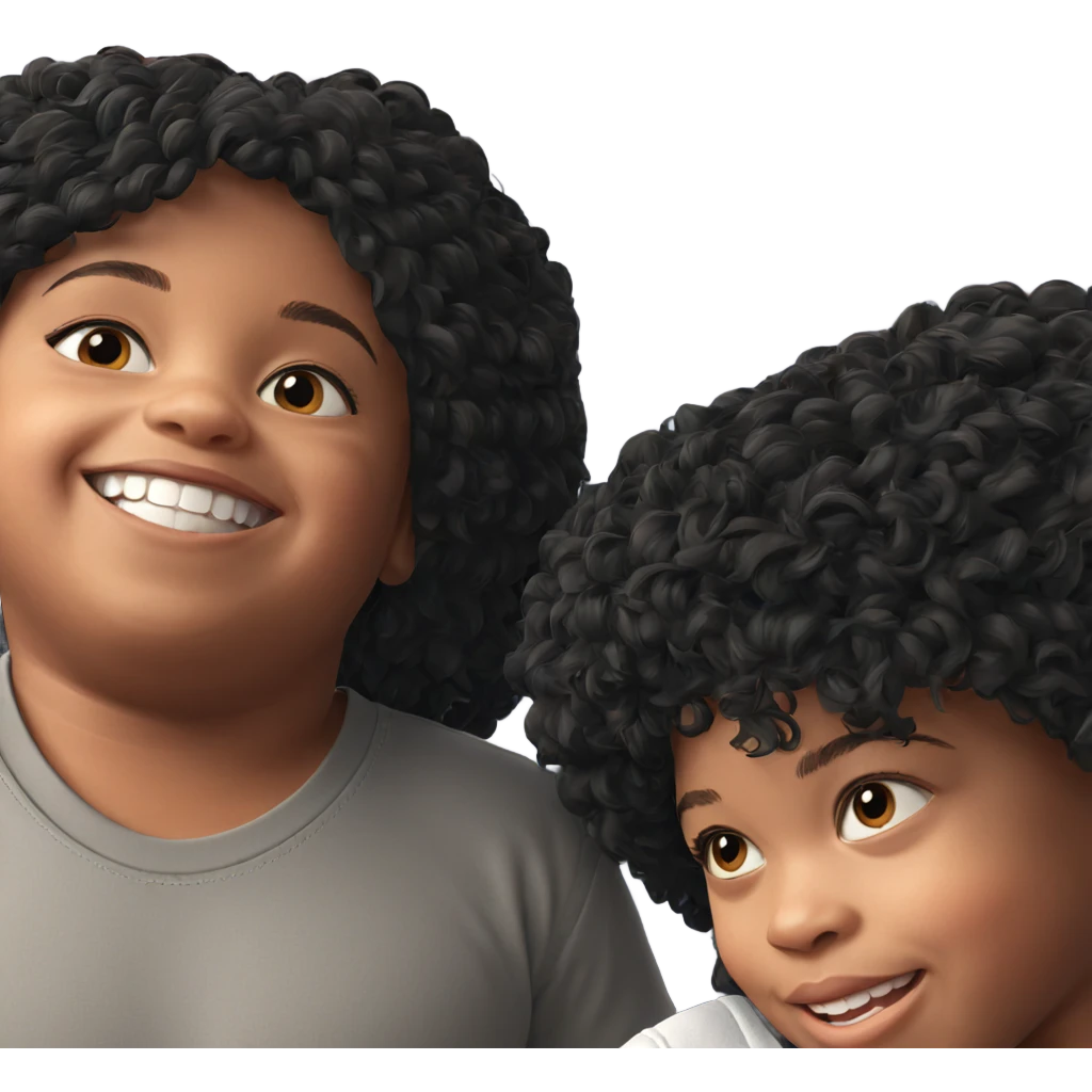 smiling girl with boy necklace emoji