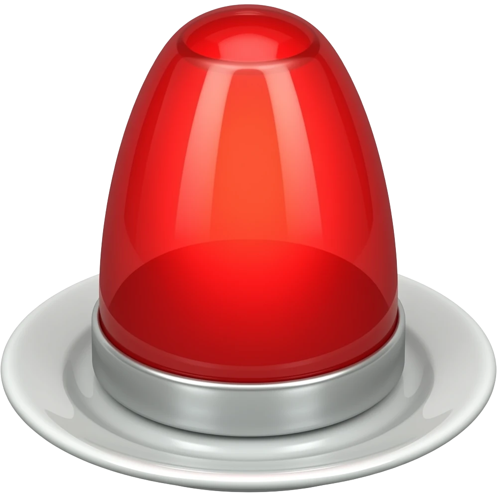 אור אדום בצלחת ב 45 מעלוץ emoji