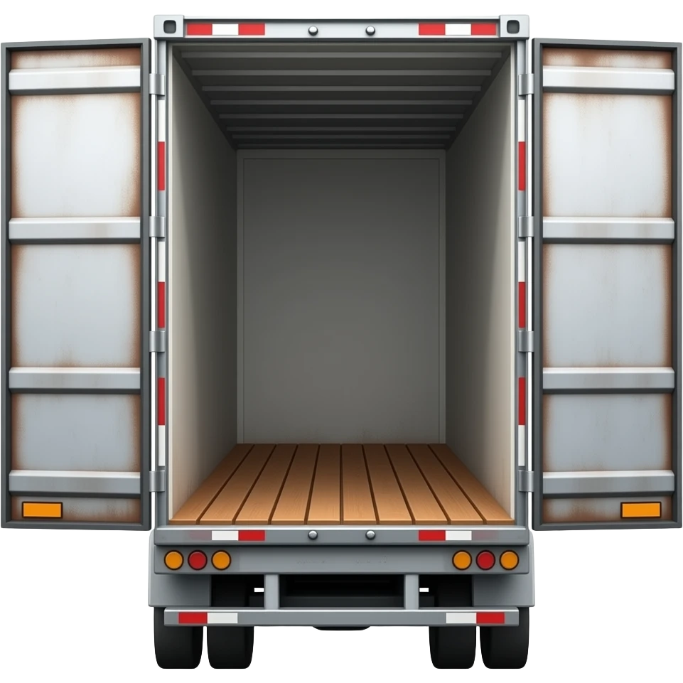cargo trailer rasty open emoji