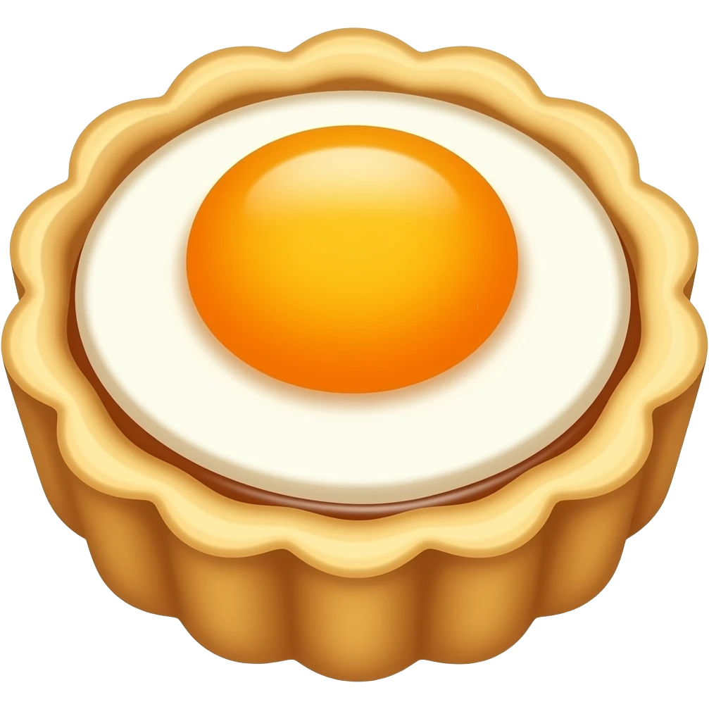 Egg tart emoji