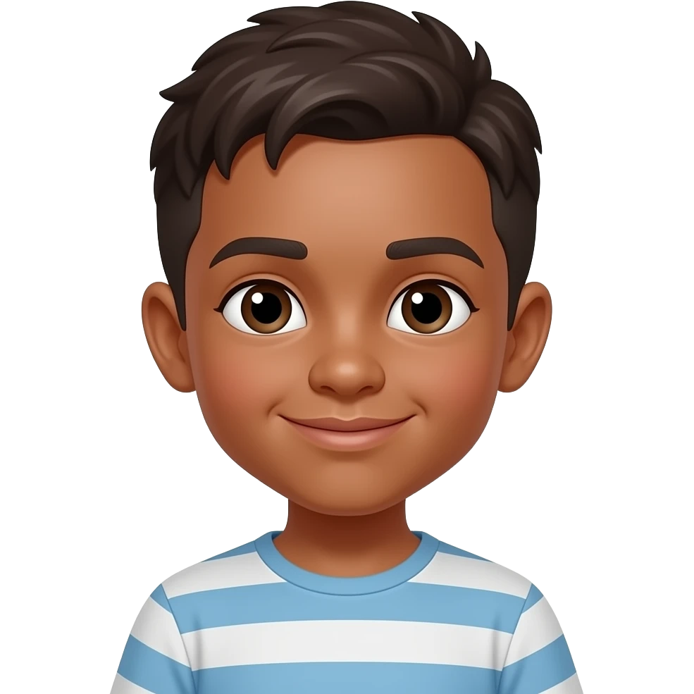 young kid olive skin emoji