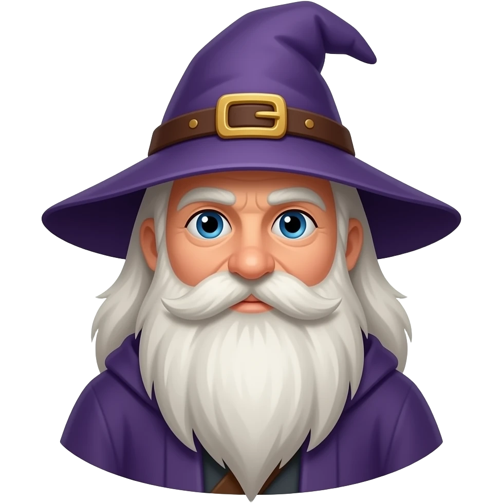 beared wizard emoji