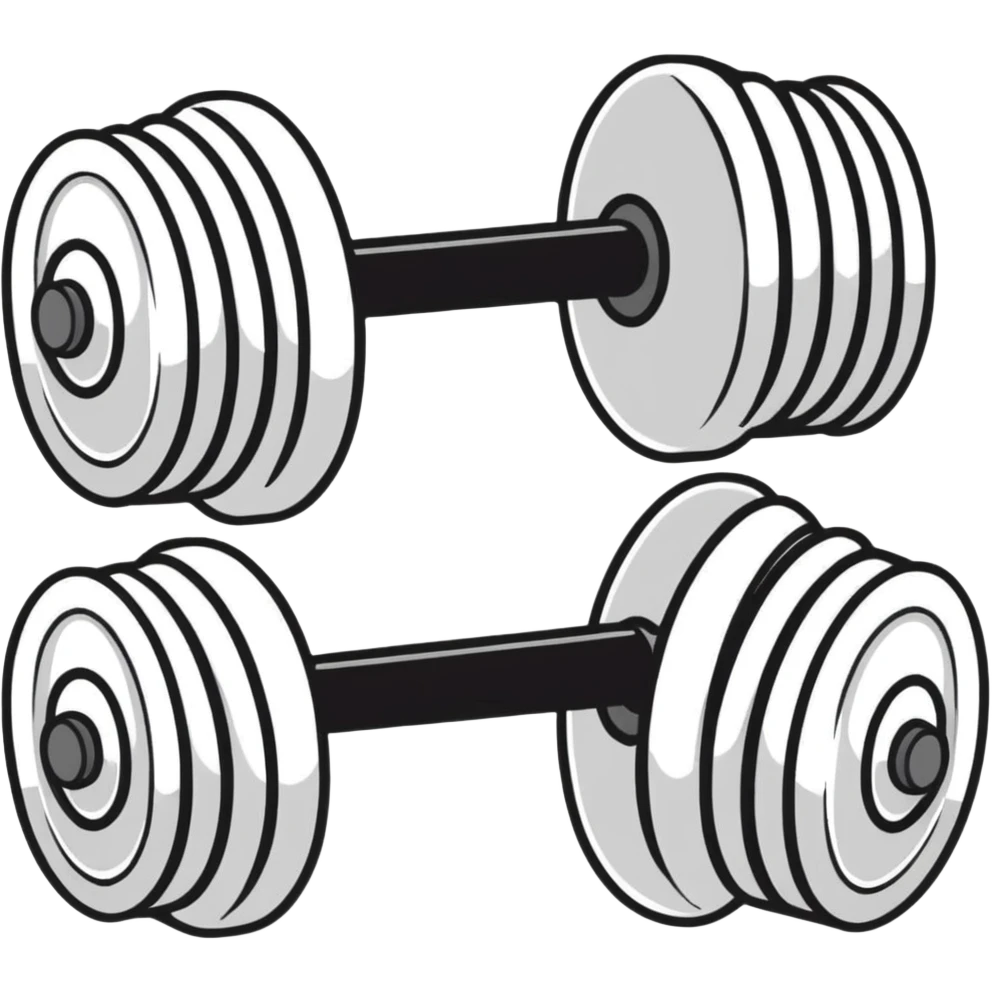 dumbbells emoji