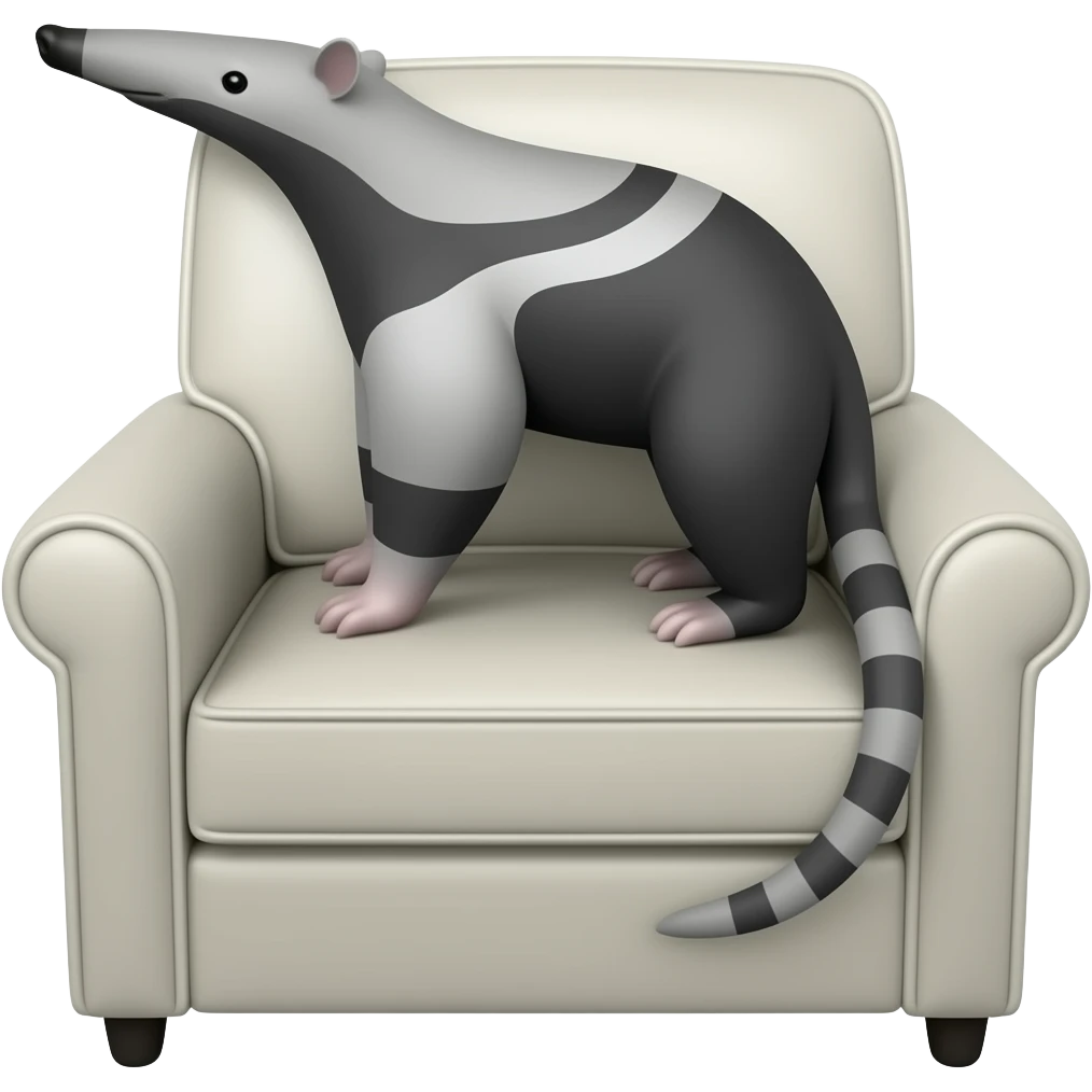 anteater chair emoji