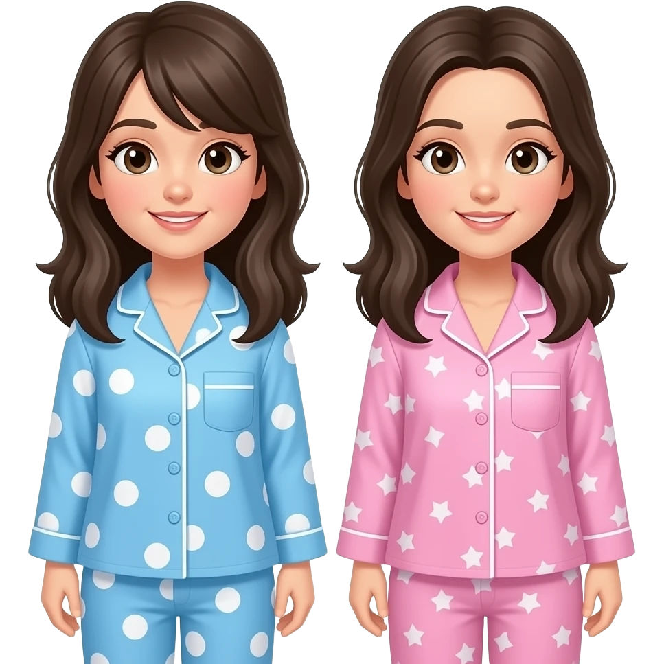 pajama girls emoji