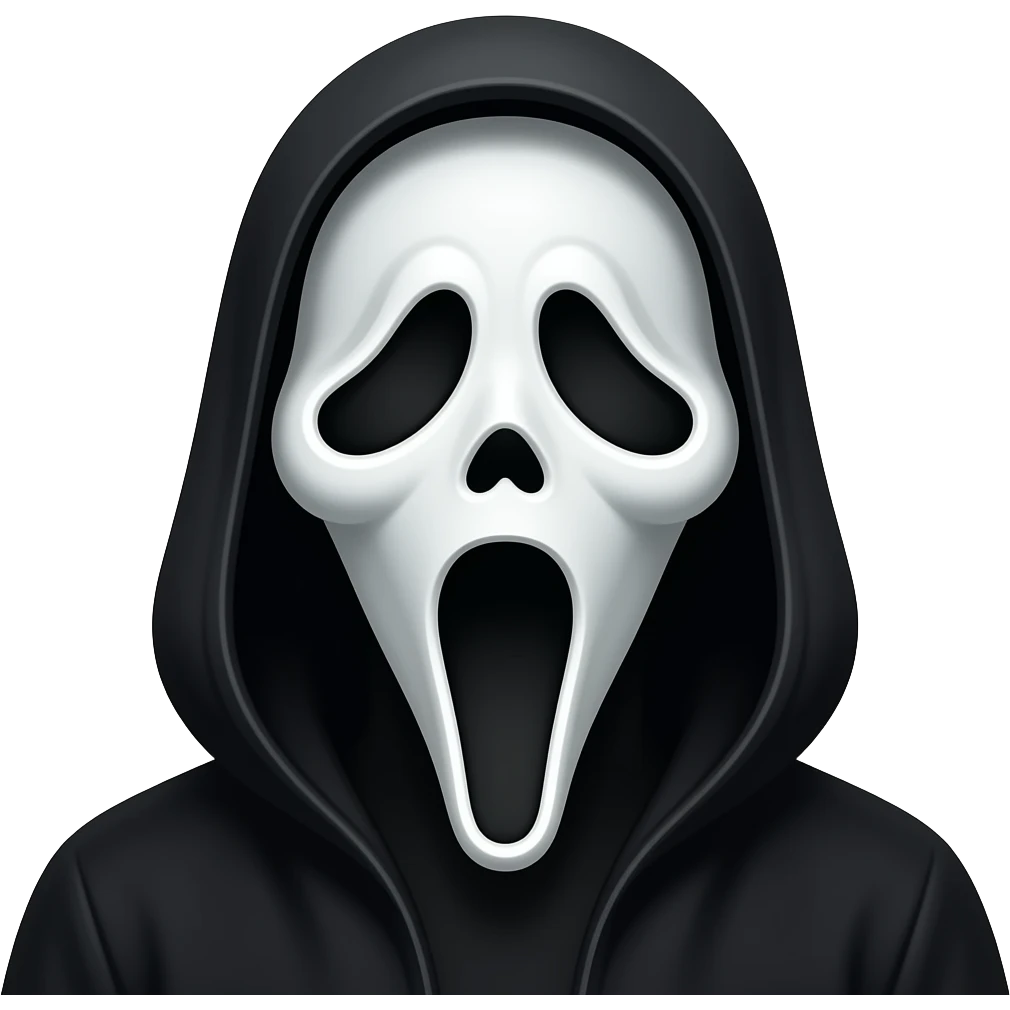 ghostface from scream emoji