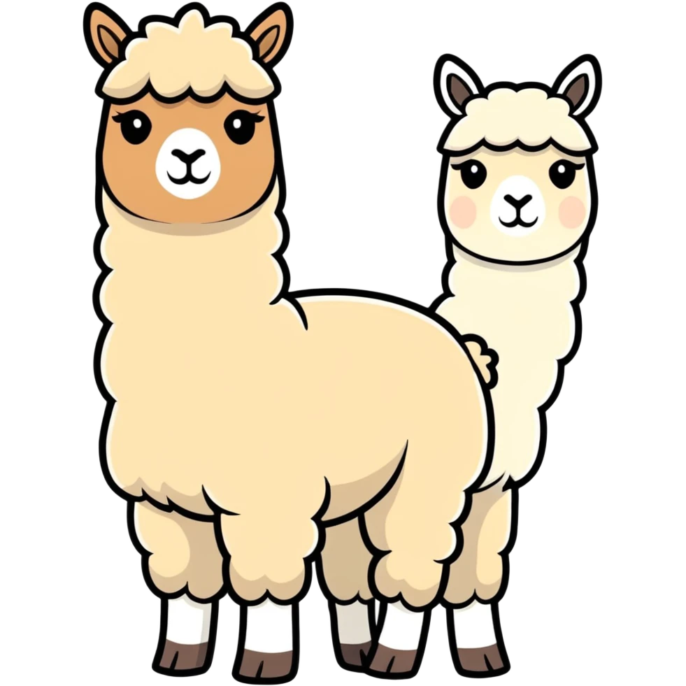 Alpacas emoji