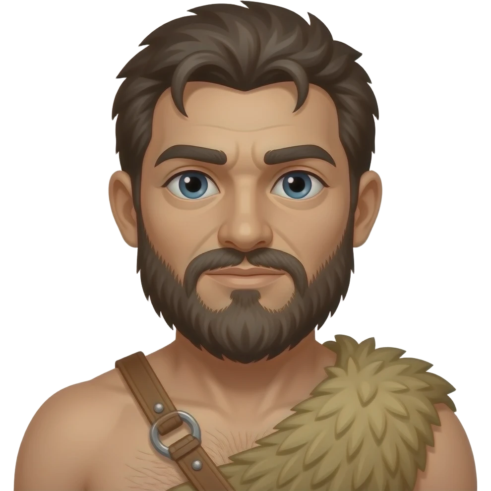 stone age men emoji