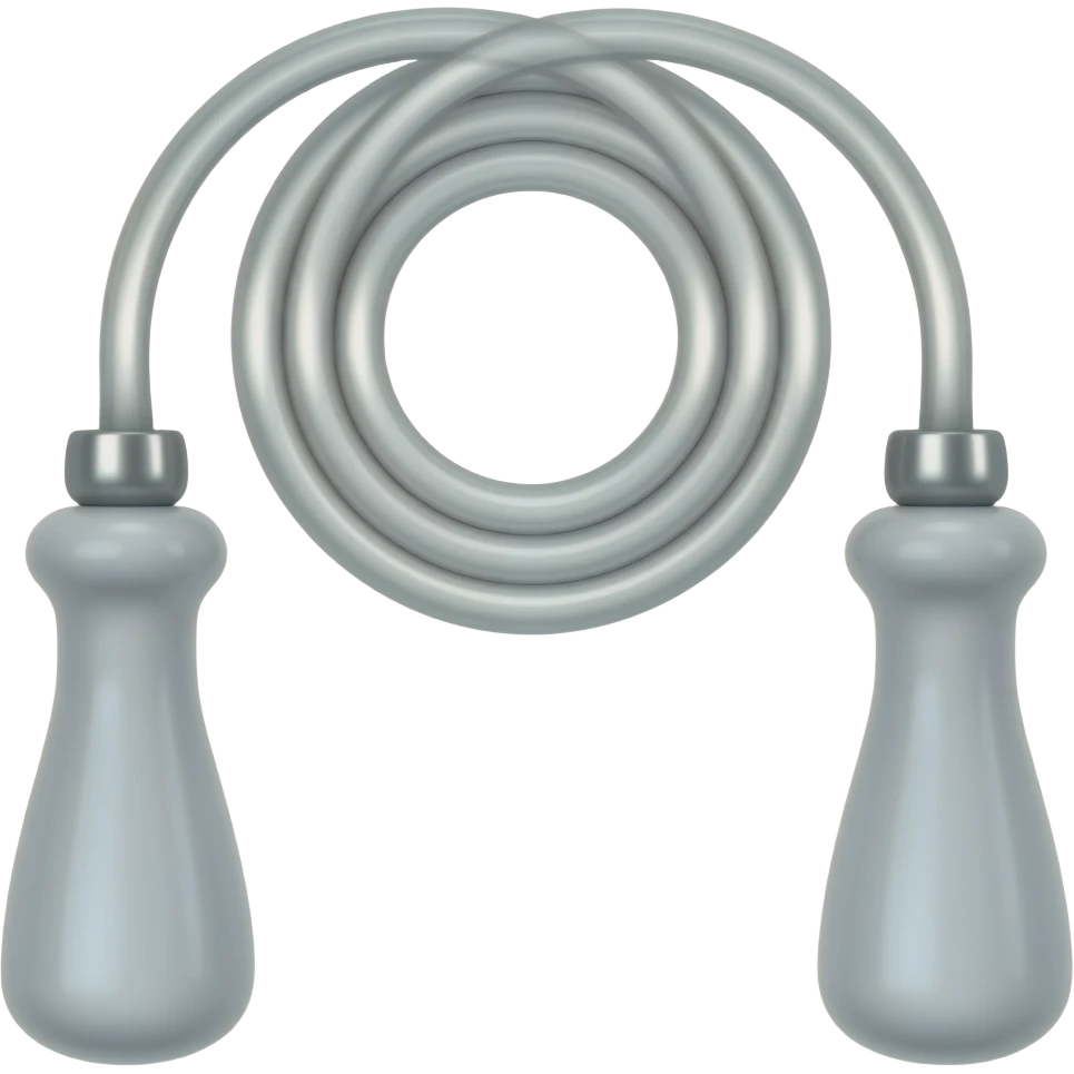 Rope skipping emoji