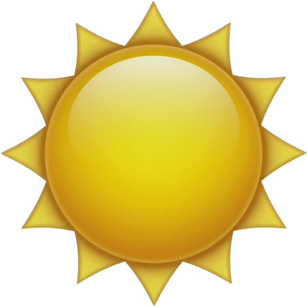 sun emoji