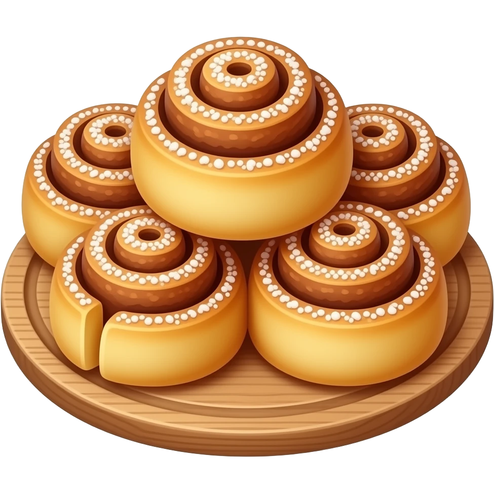 cinnamon rolls emoji