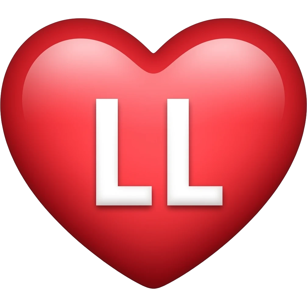 M+L inside a Heart emoji