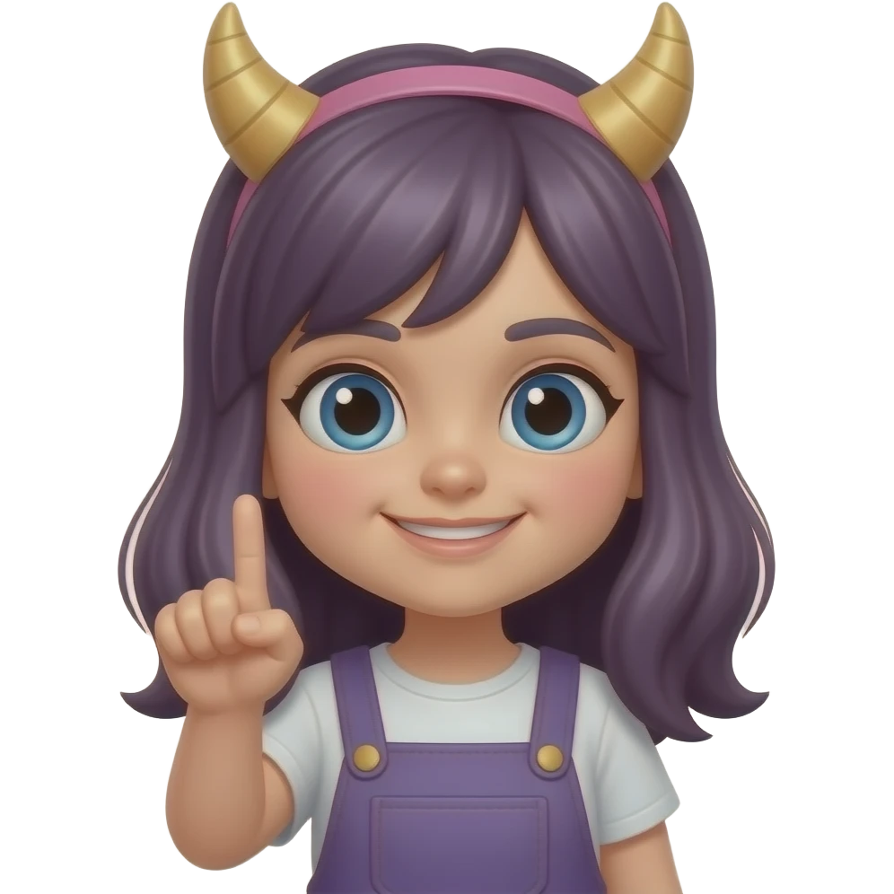 Bana orta parmak çeken tatlı bir kız yap canavar olsun emoji
