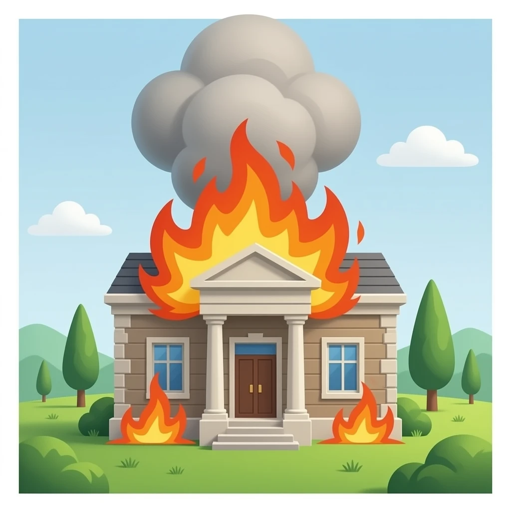 Fire in that building emoji