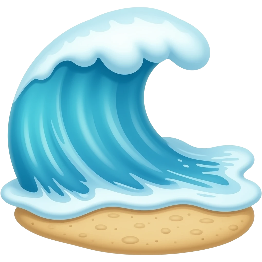 quiero un emoticono que represente el mar y la playa emoji