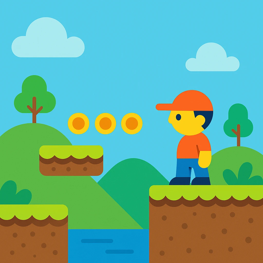 flat design style game emoji