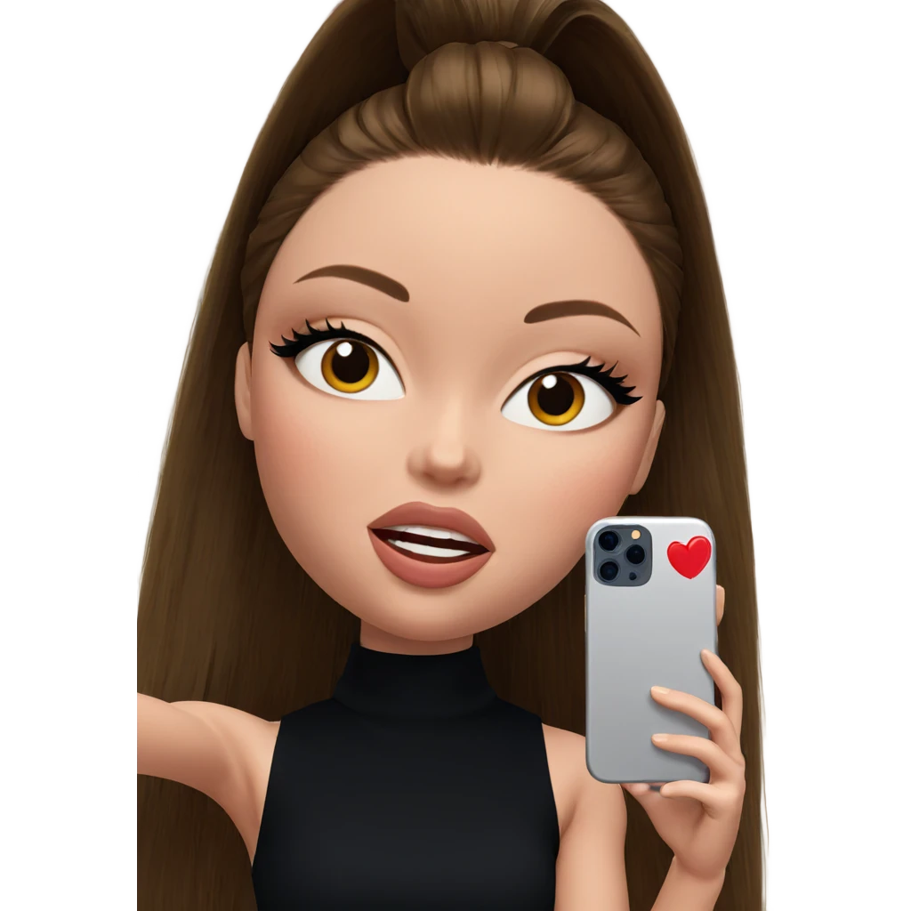 selfie of a girl emoji