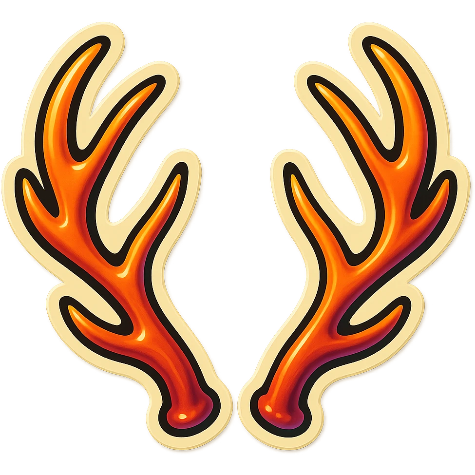 Pair of antlers emoji