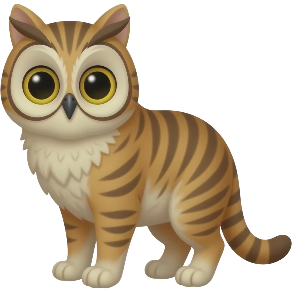 owl cat emoji