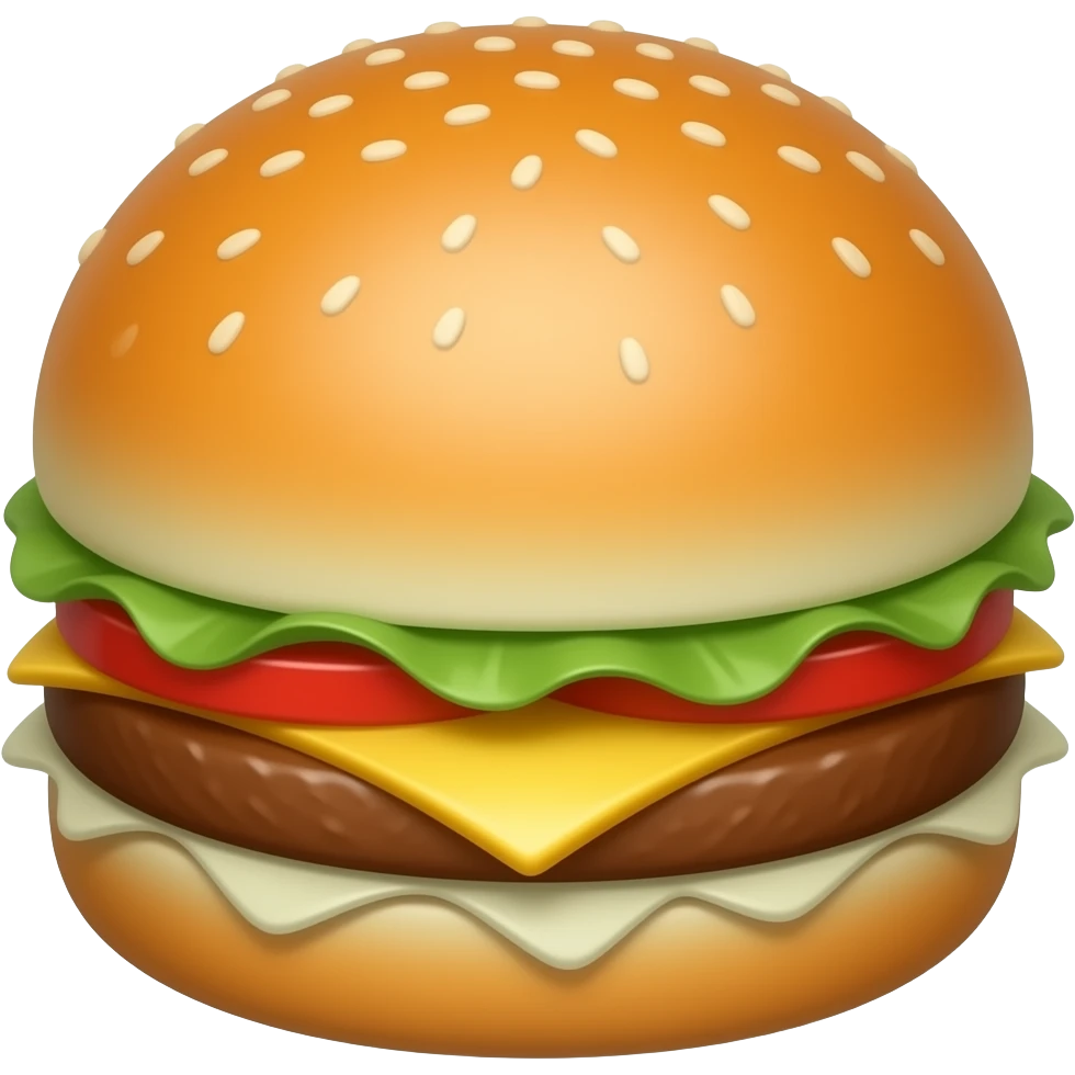 Hamburger bun emoji