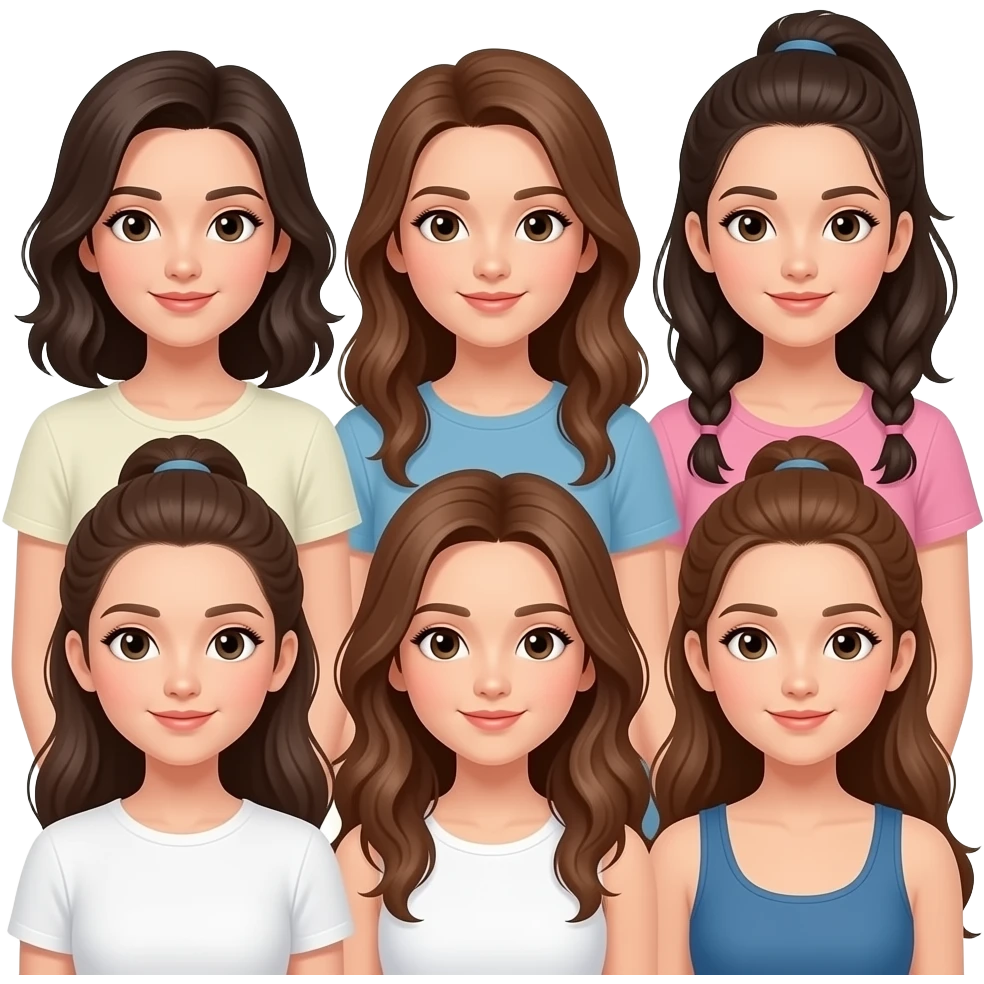 Groupe de filles emoji