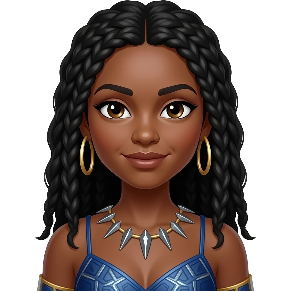 Shuri from black pather emoji