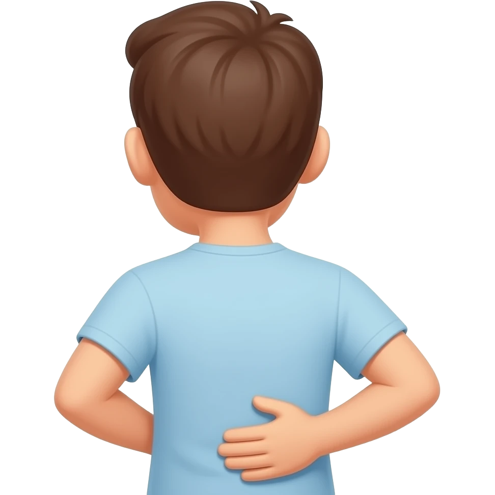 Pat myself on the back emoji