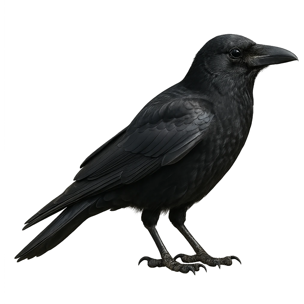Crow emoji