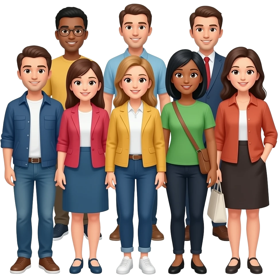 nhóm khách hàng emoji