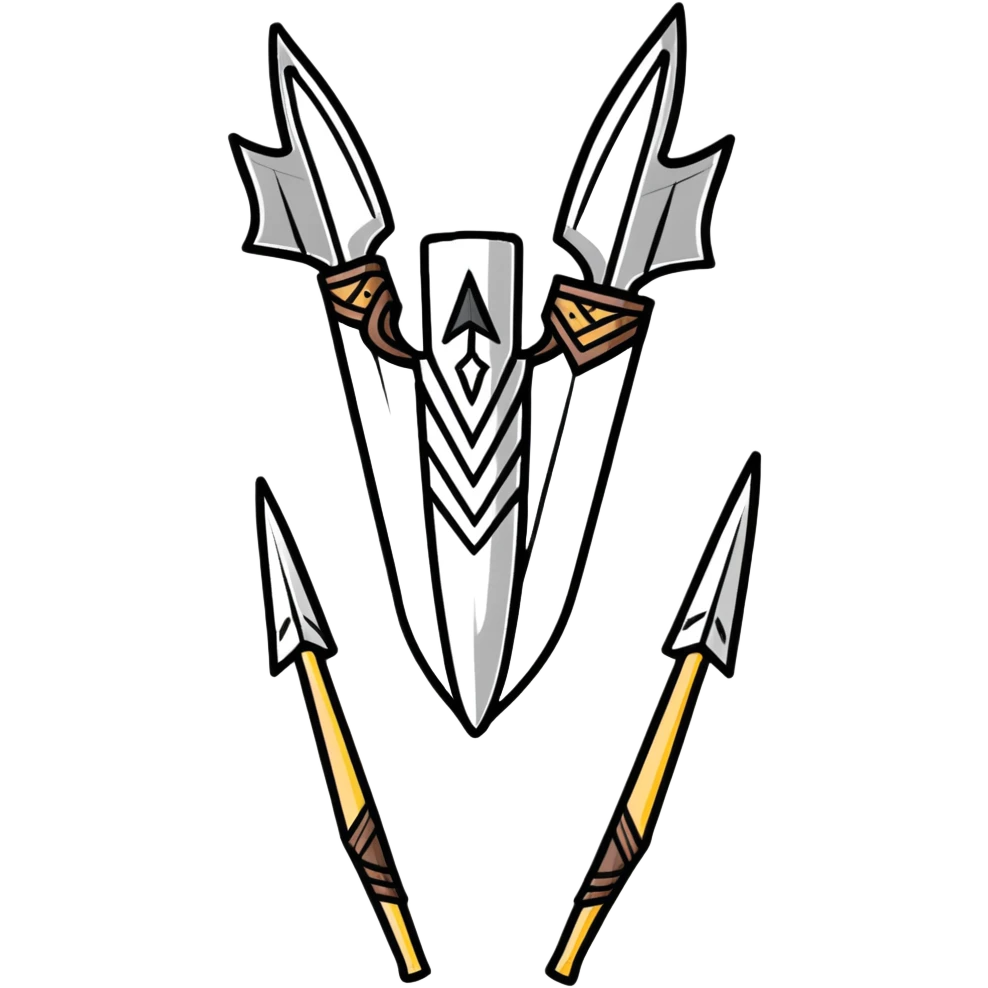 Quiver with magical arrows from Path of Exile 2 emoji