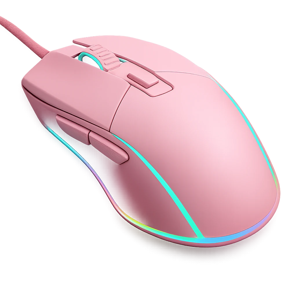 pink game mouse emoji