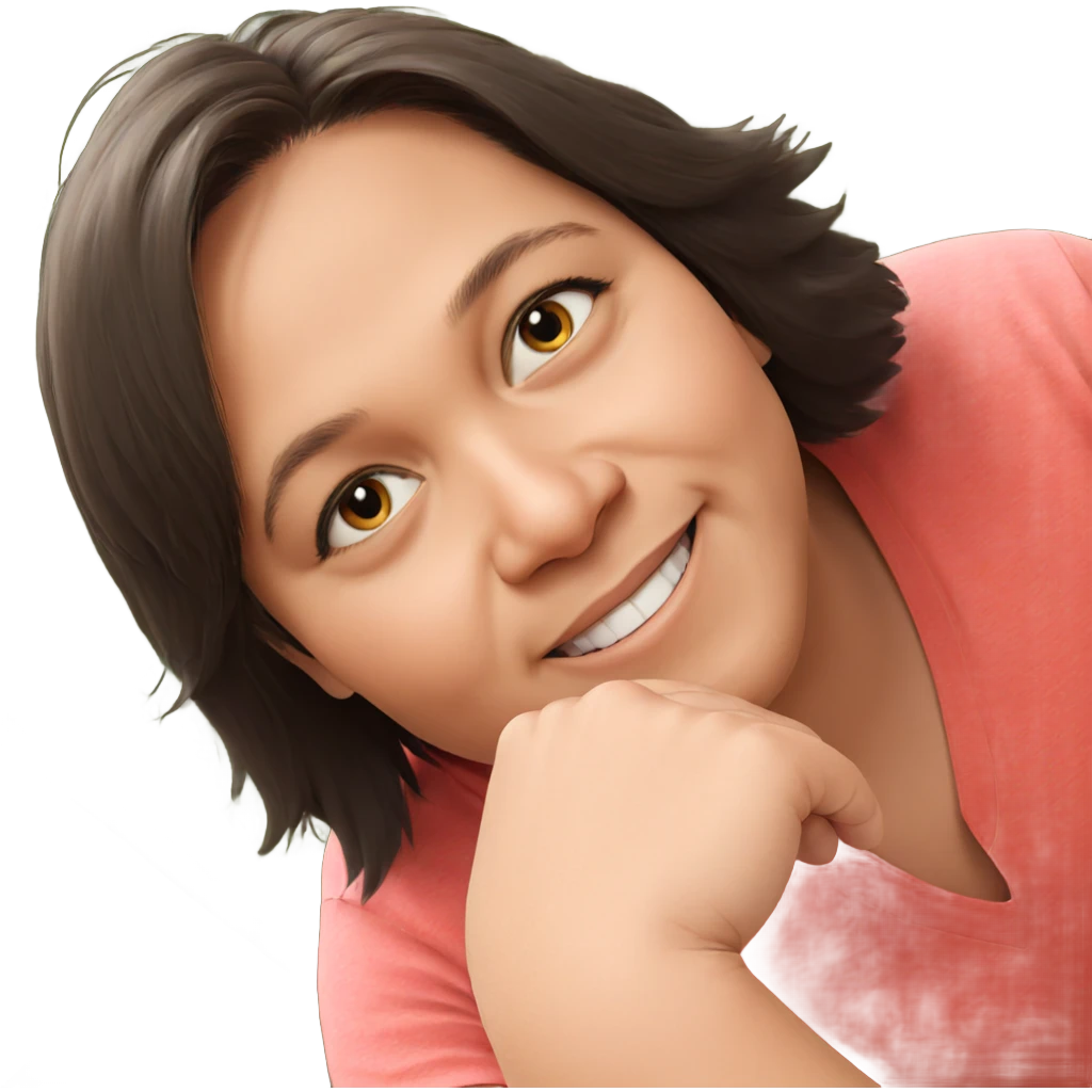 smiling boy in focus emoji