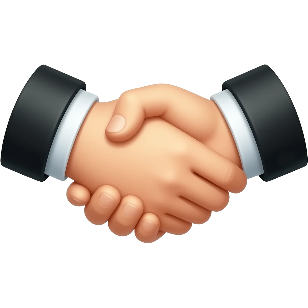 Agarre de manos (2 manos) emoji